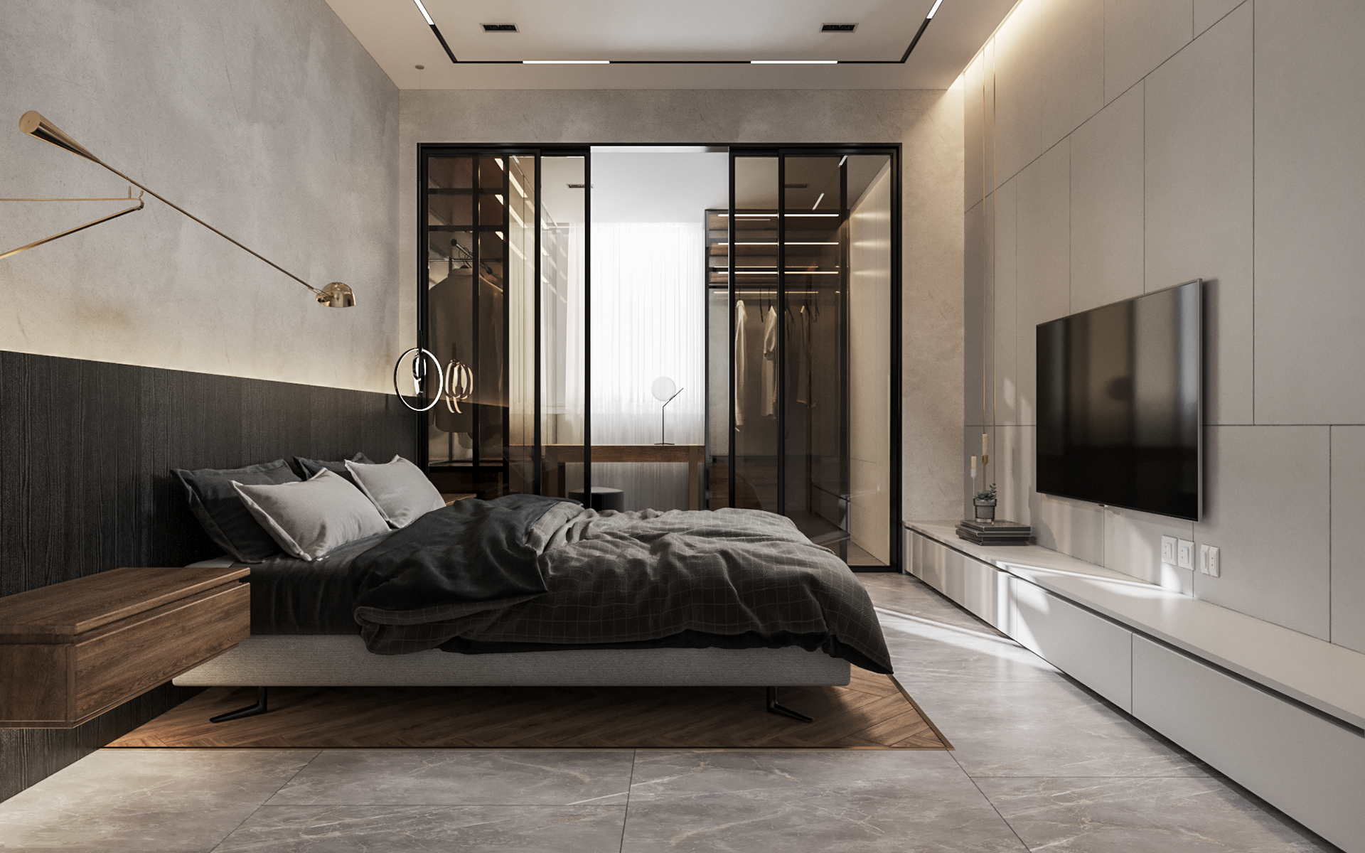 Grey And White Bedroom Ideas